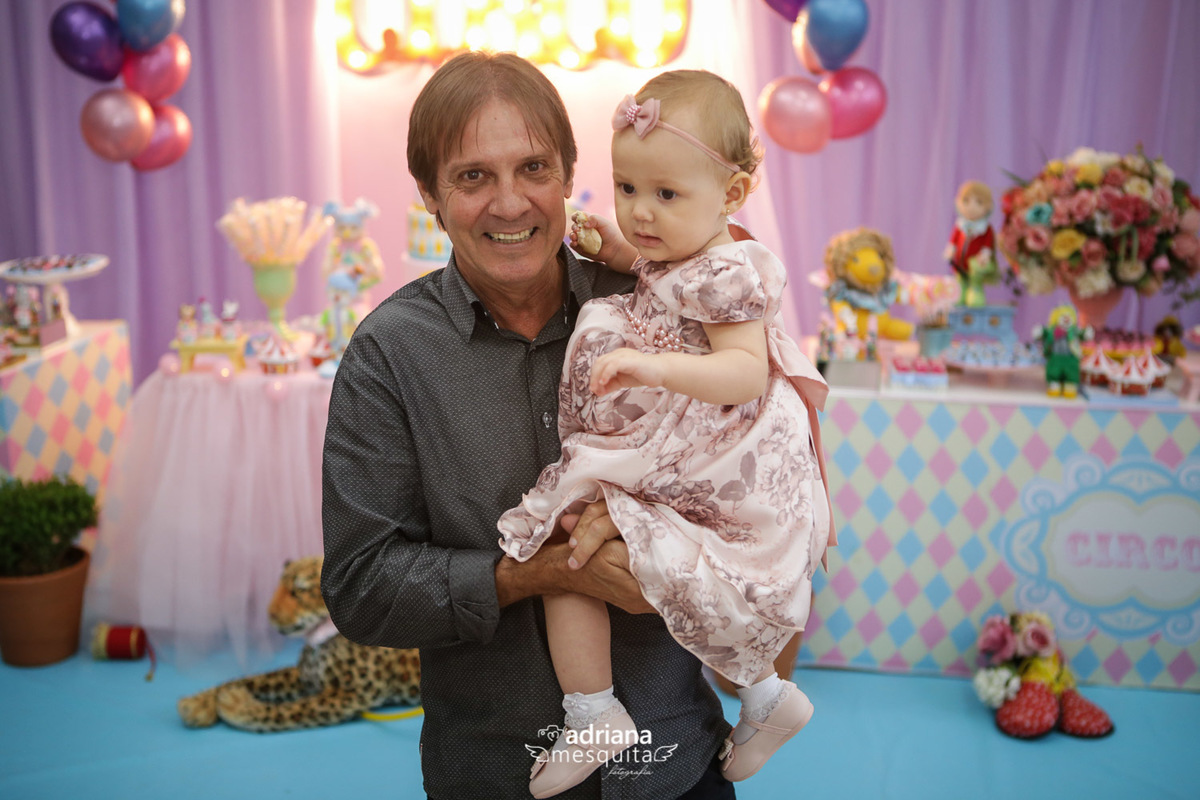 aniversario infantil aline e aurelio circo rosa, espaço toque de arte