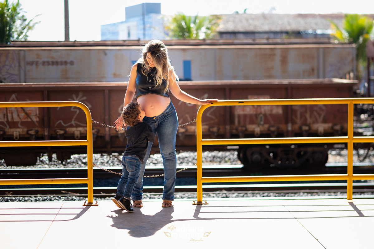 ensaio gestante urbano grafite dequete