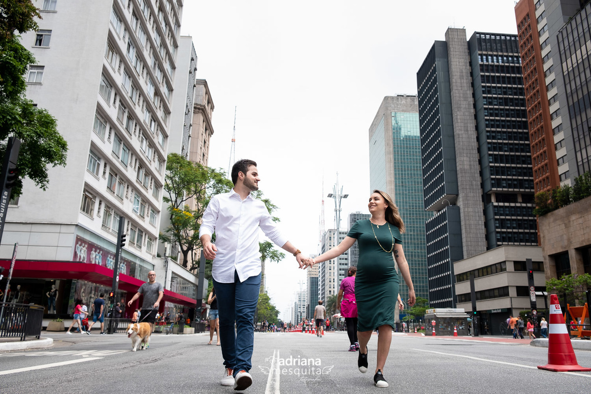 ensaio gestante avenida paulista sao paulo bruna e tiago pra sempre amar