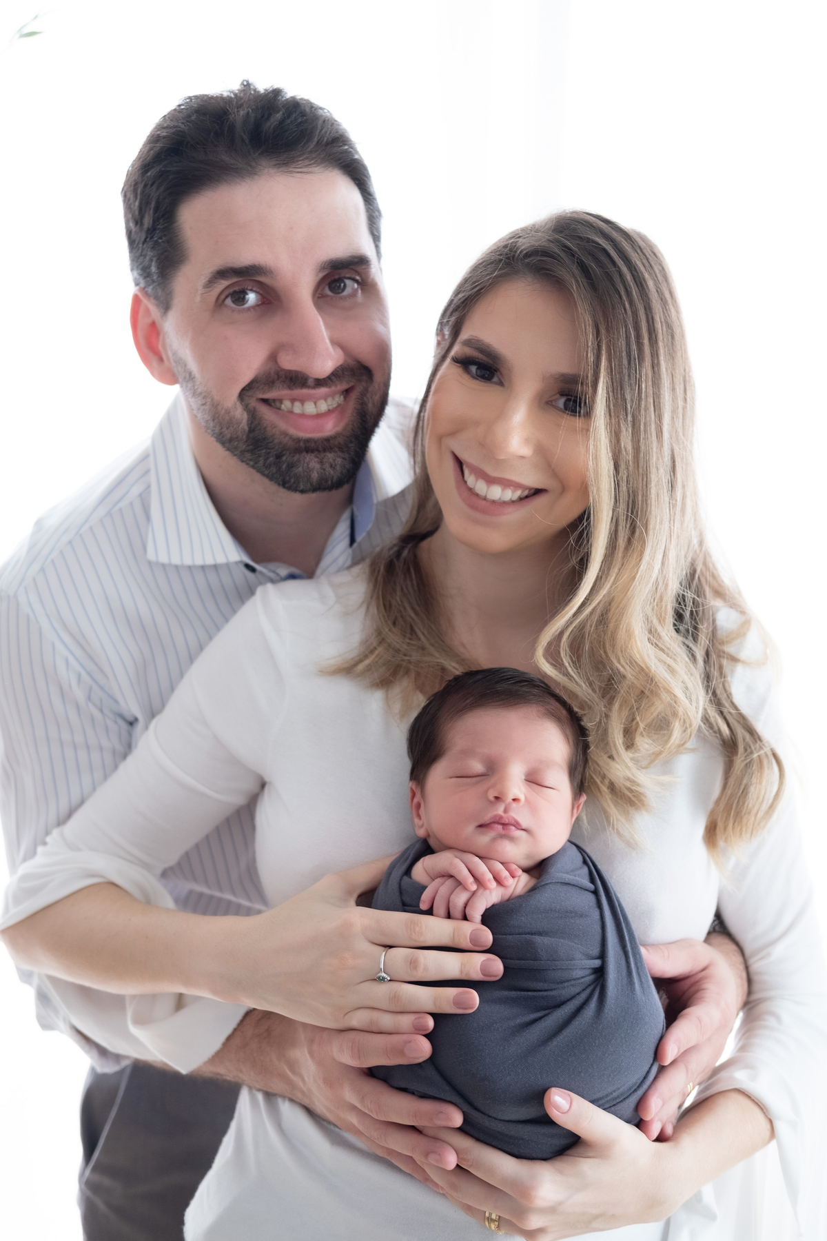 ensaio recém nascido em estúdio uberlândia adriana mesquita