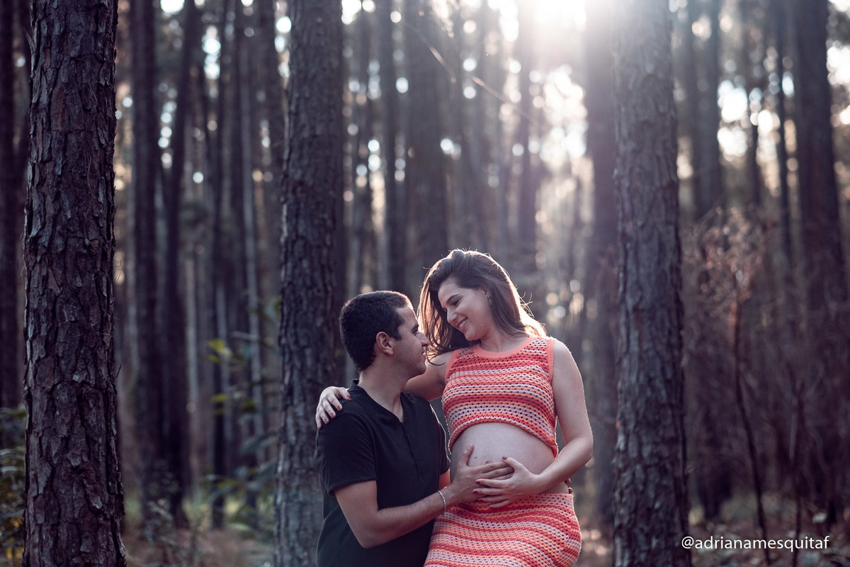 ensaio gestante floresta do lobo uberlândia minas gerais externo fotografo