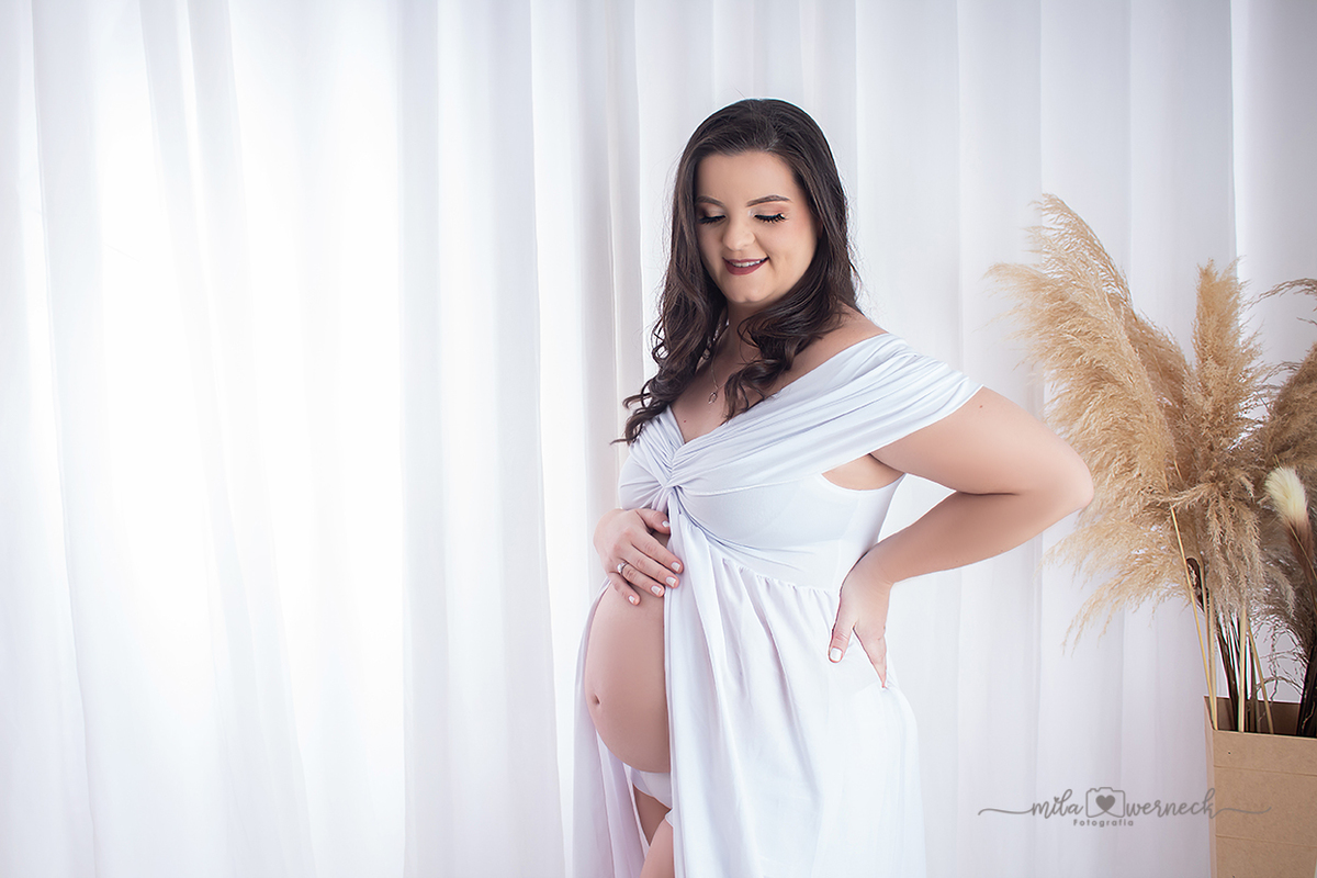 Ensaio Gestante no Estúdio ou externo, Barueri -sp