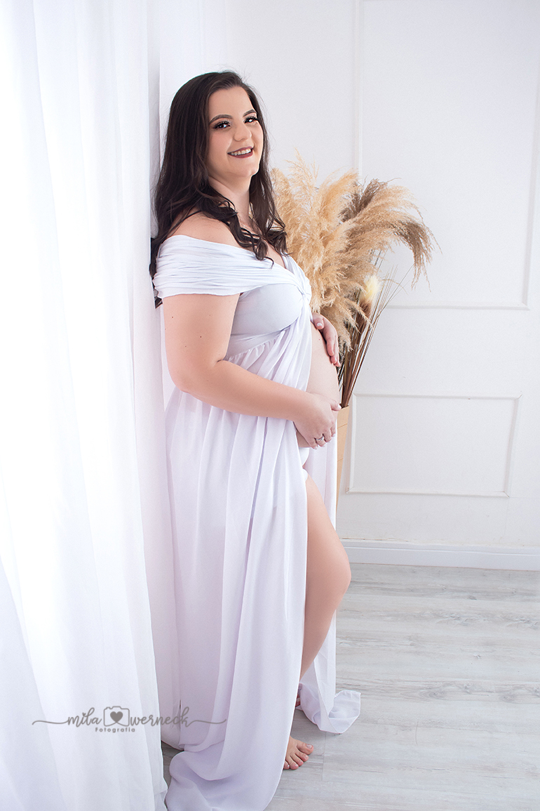 Ensaio Gestante no Estúdio ou externo, Barueri -sp