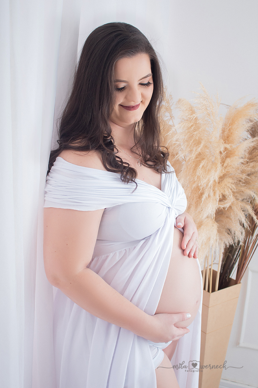 Ensaio Gestante no Estúdio ou externo, Barueri -sp