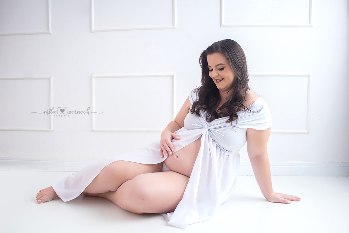 Ensaio Gestante no Estúdio ou externo, Barueri -sp