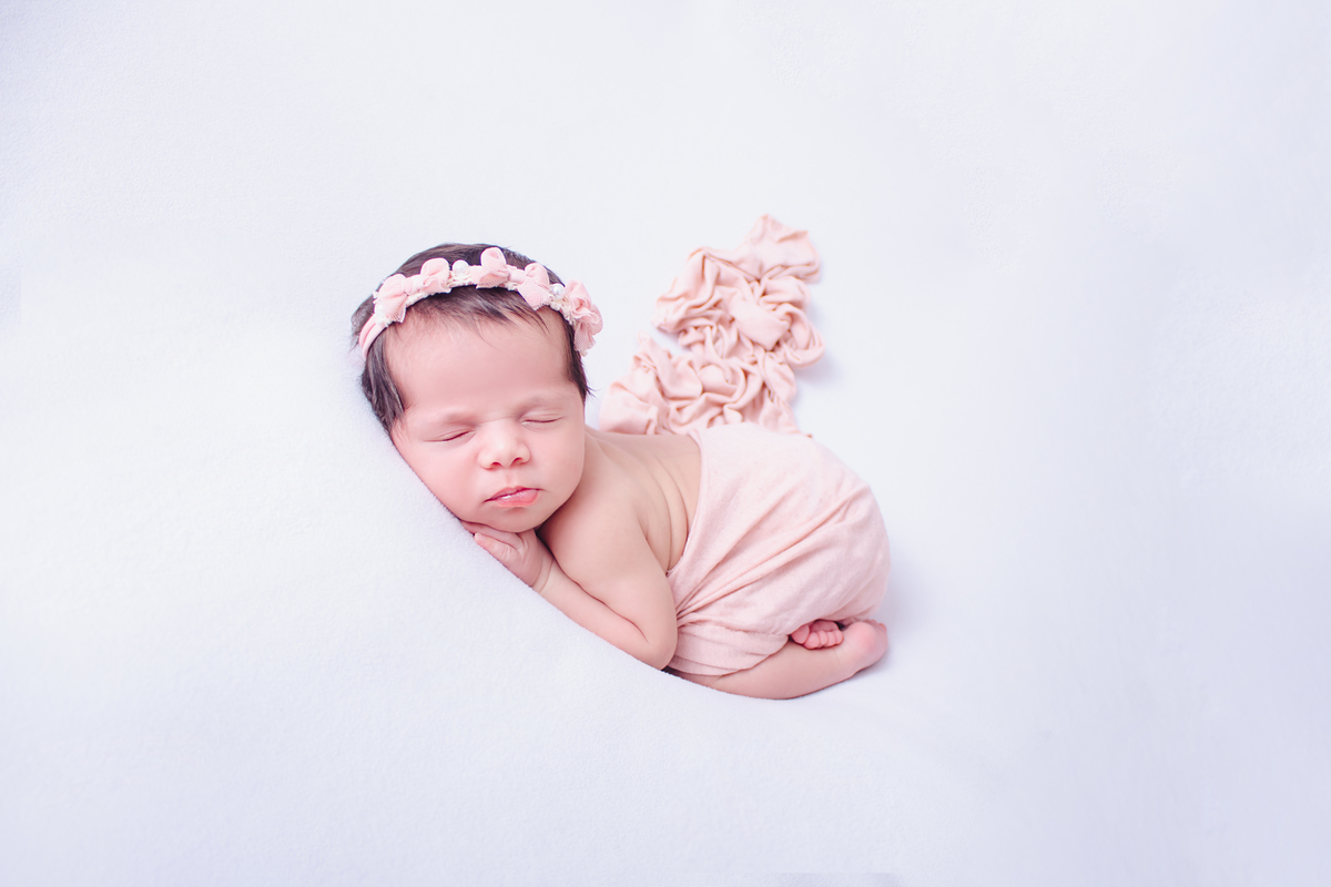 Ensaio Fotográfico Newborn realizado no Estudio em Barueri