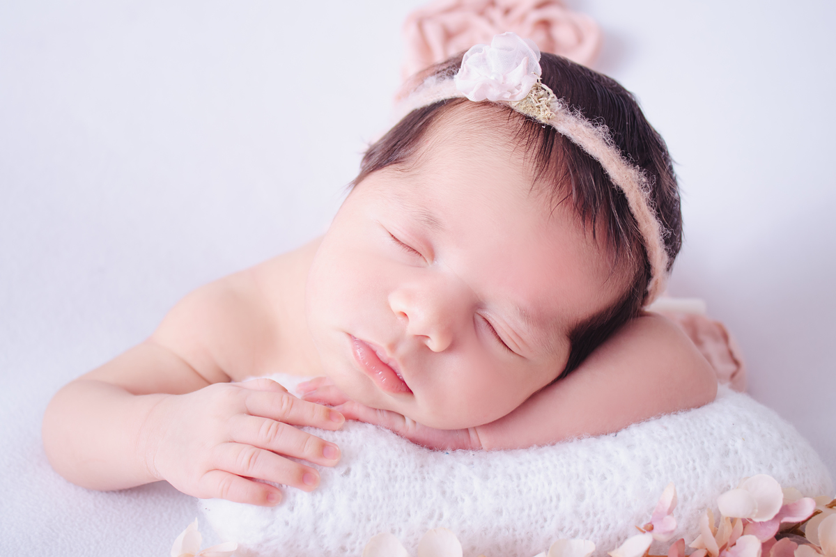Ensaio Fotográfico Newborn realizado no Estudio em Barueri