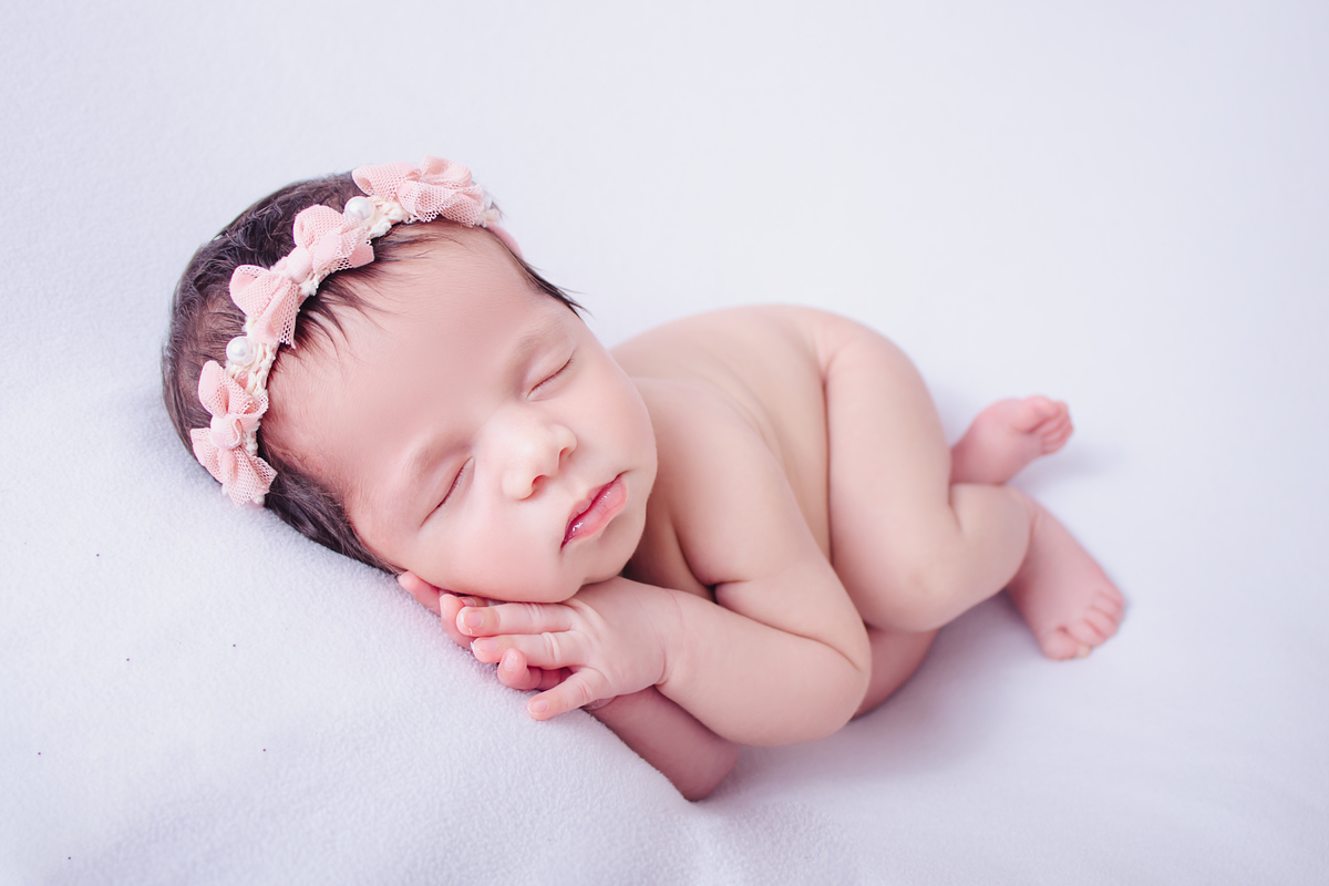 Ensaio Fotográfico Newborn realizado no Estudio em Alphaville