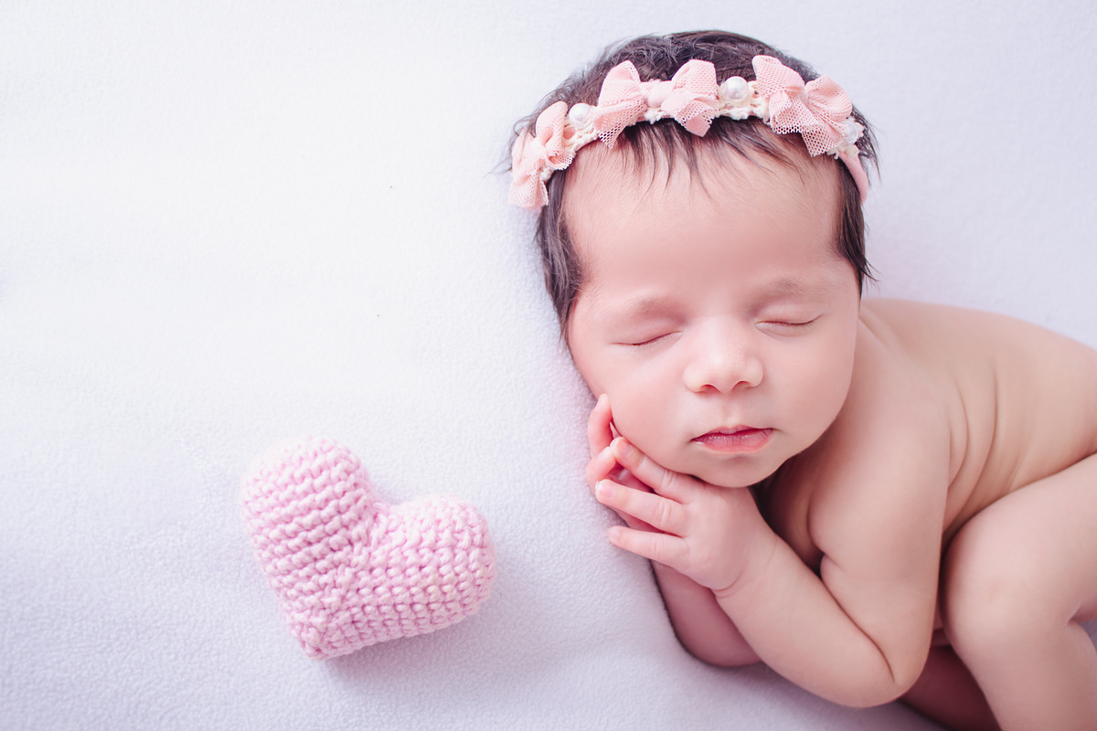 Ensaio Fotográfico Newborn realizado no Estudio em Alphaville
