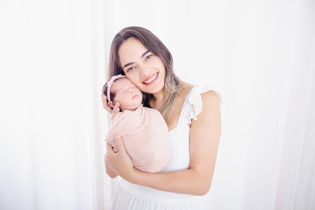 Ensaio Fotográfico Newborn realizado no Estudio em Alphaville