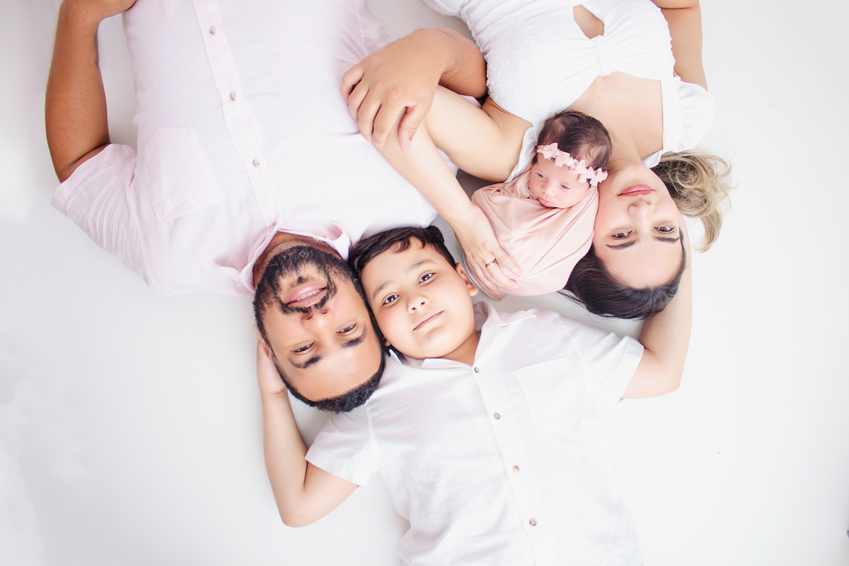 Ensaio Fotográfico Newborn realizado no Estudio em Alphaville