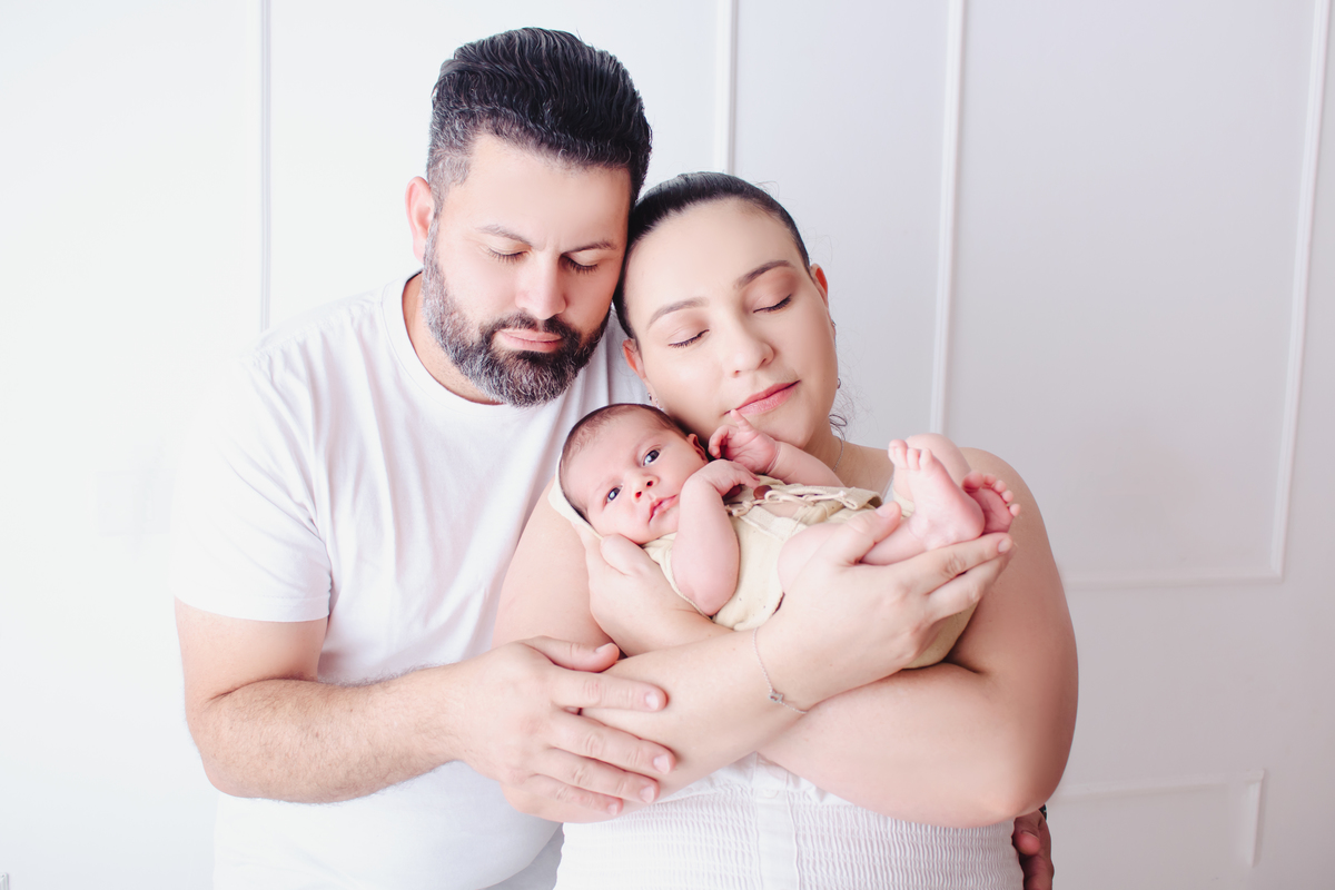 Ensaio Newborn (recém nascido) Barueri-SP Studio Mila Werneck