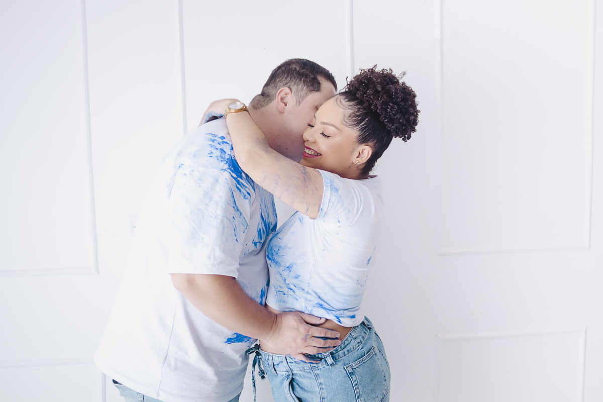 Ensaio Revelação do sexo do bebê, Studio Mila Werneck, Barueri- Sp