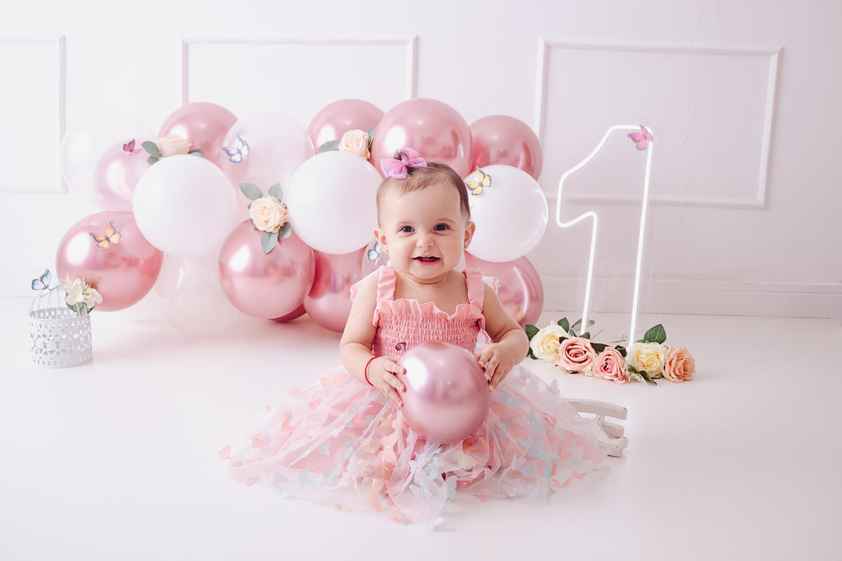 Ensaio Smash, 1 ano , Ensaio infantil, aniversario, Estúdio, Barueri