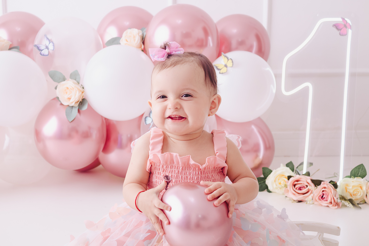 Ensaio Smash, 1 ano , Ensaio infantil, aniversario, Estúdio, Barueri