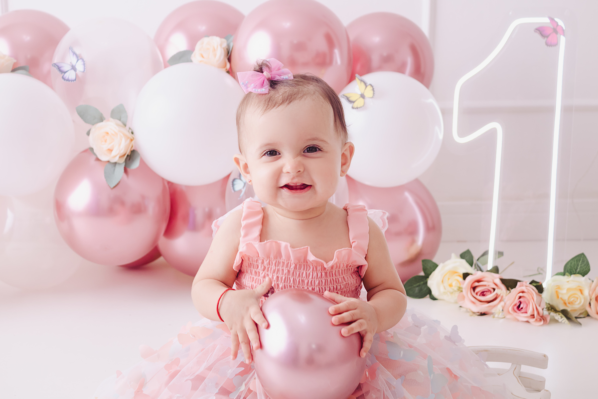 Ensaio Smash, 1 ano , Ensaio infantil, aniversario, Estúdio, Barueri