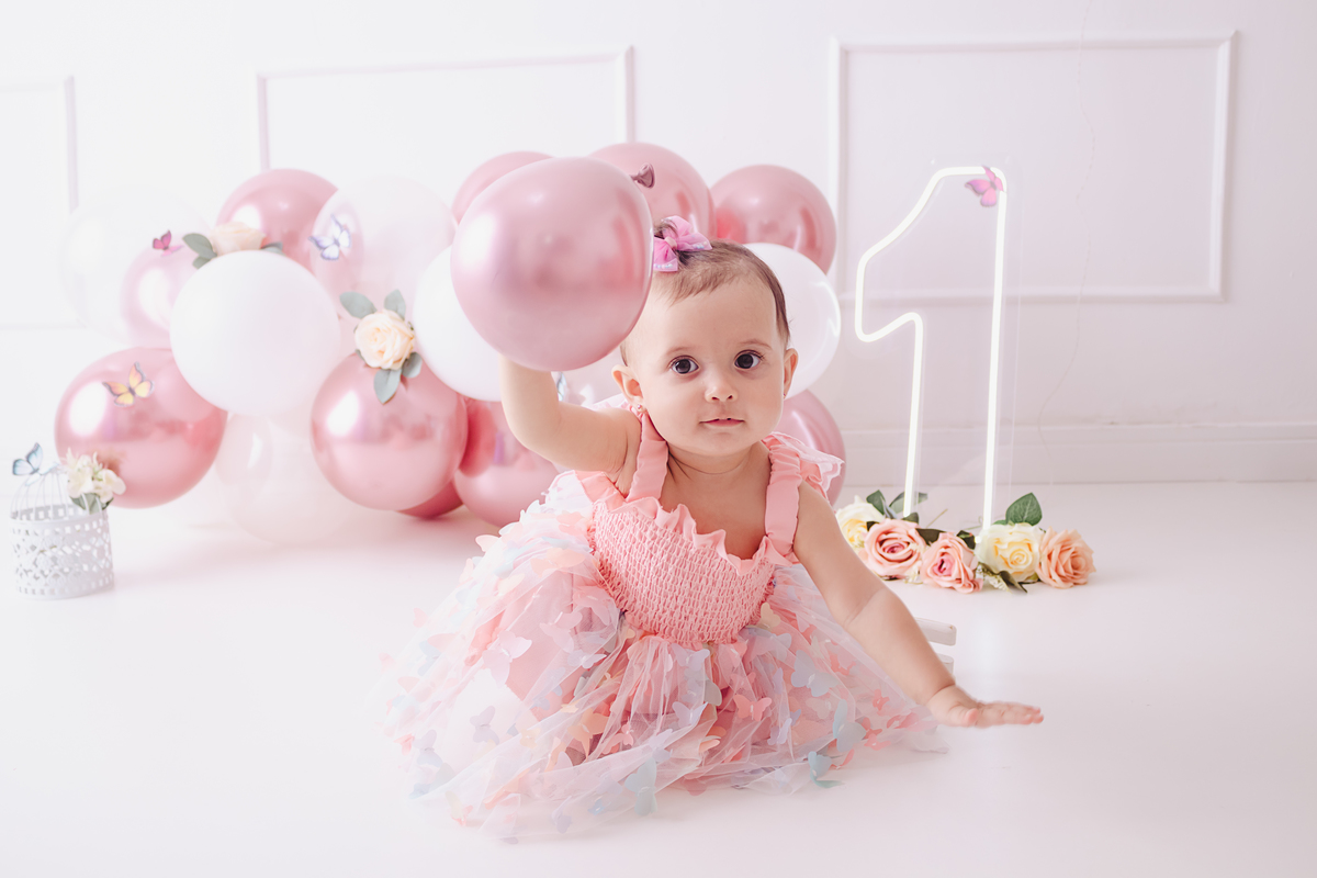 Ensaio Smash, 1 ano , Ensaio infantil, aniversario, Estúdio, Barueri