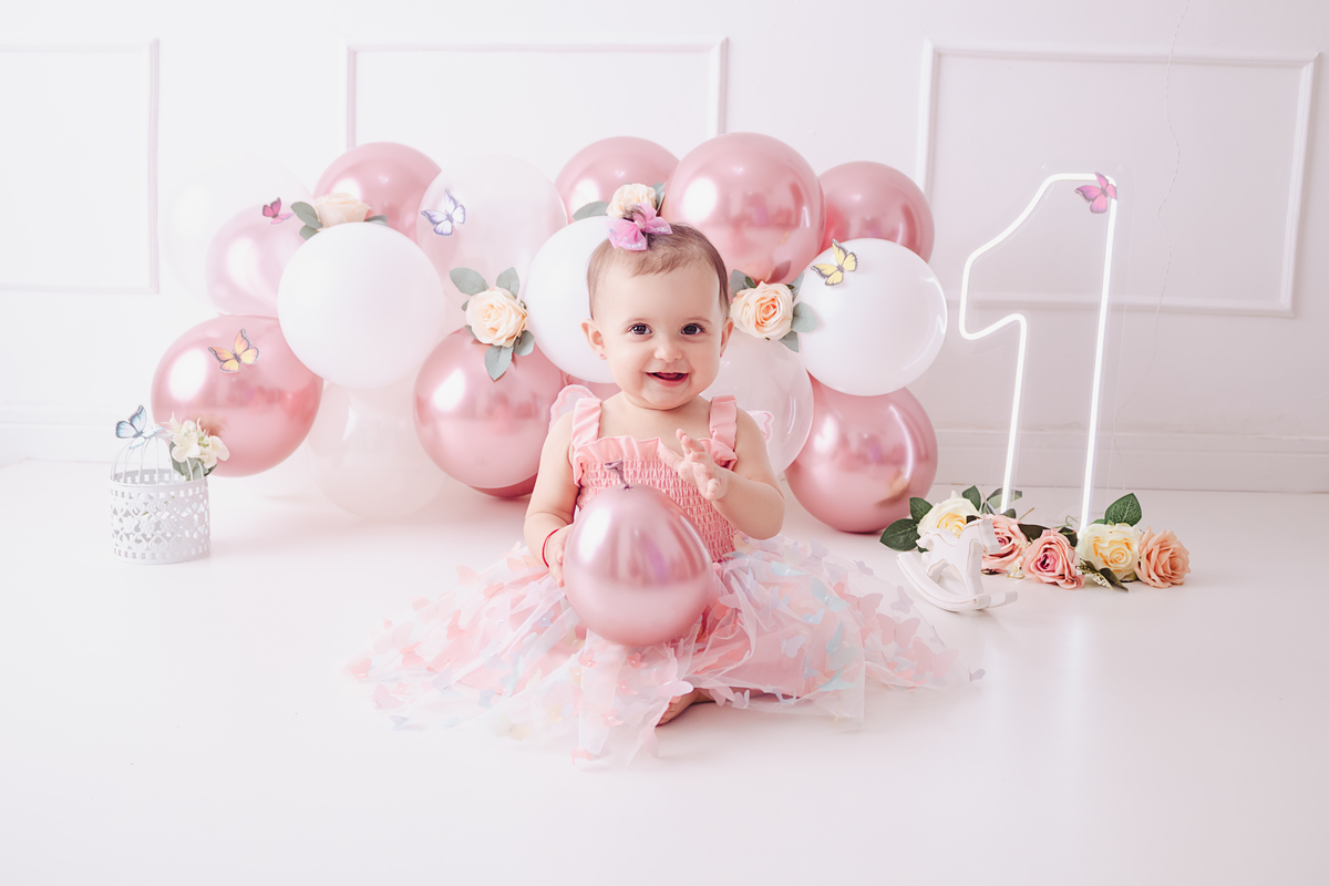 Ensaio Smash, 1 ano , Ensaio infantil, aniversario, Estúdio, Barueri