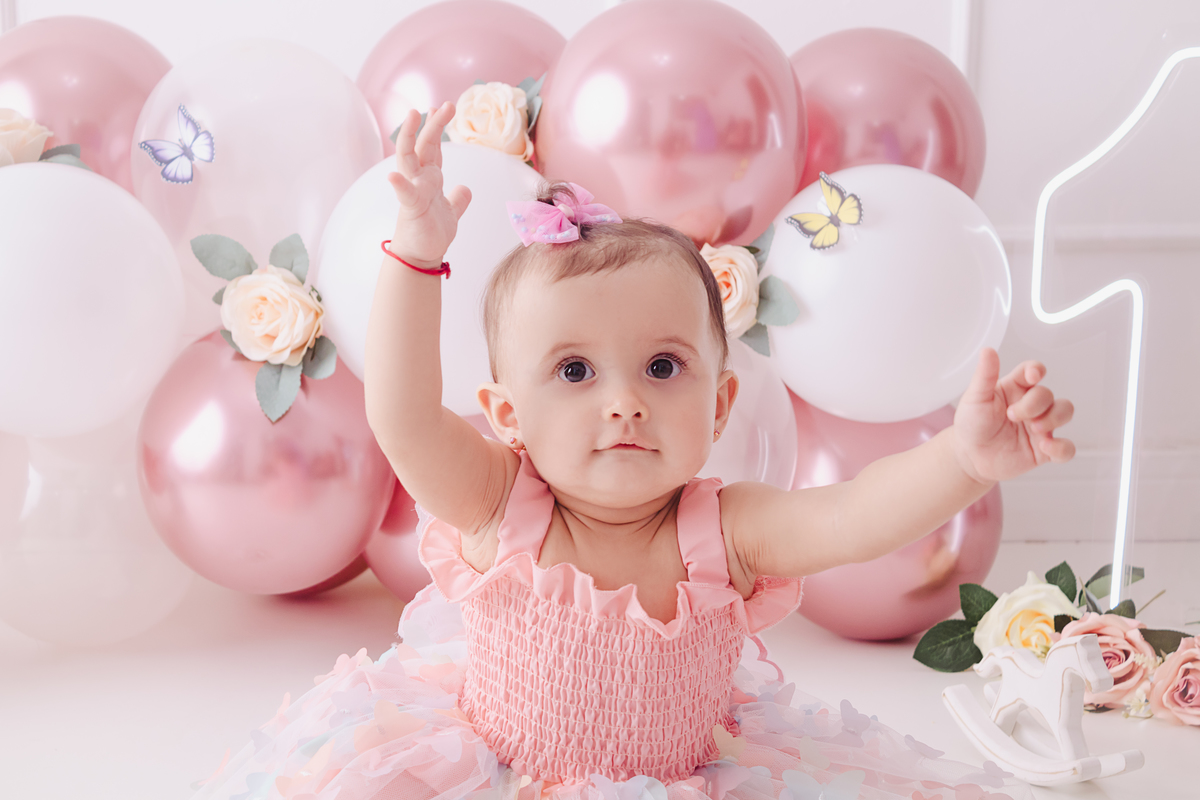 Ensaio Smash, 1 ano , Ensaio infantil, aniversario, Estúdio, Barueri