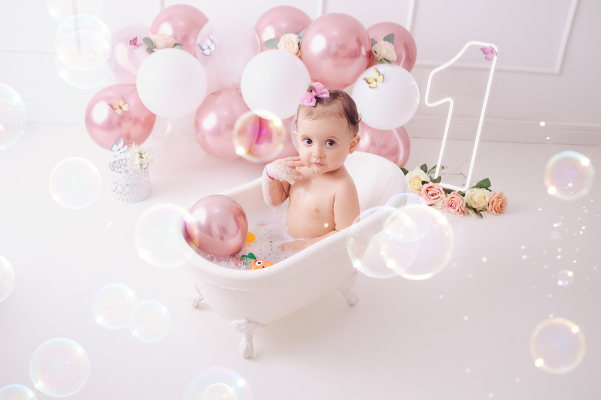 Ensaio Smash, 1 ano , Ensaio infantil, aniversario, Estúdio, Barueri