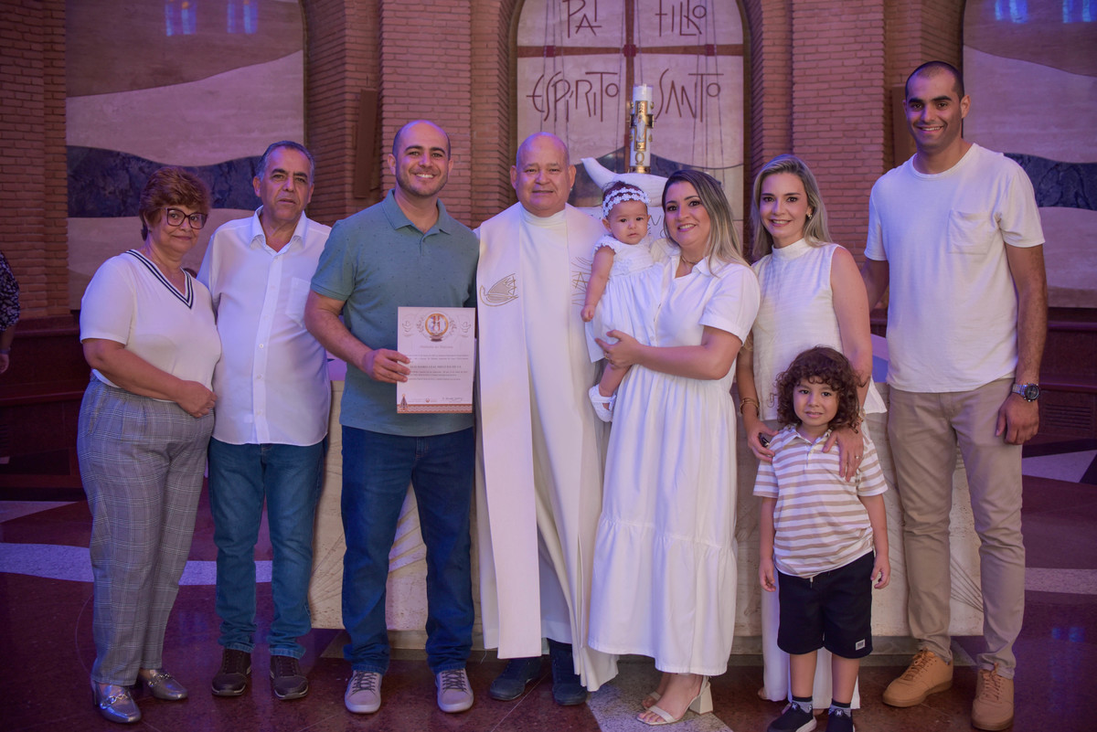 batismo no santuário