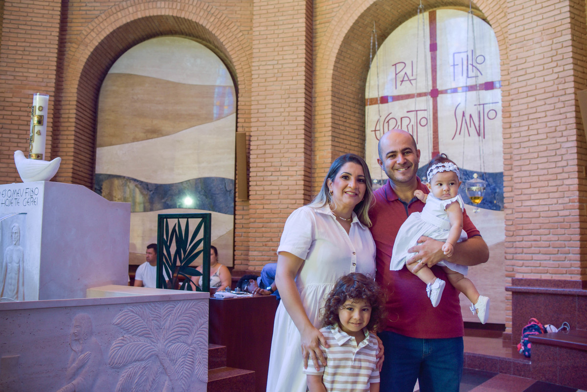 batismo no santuário