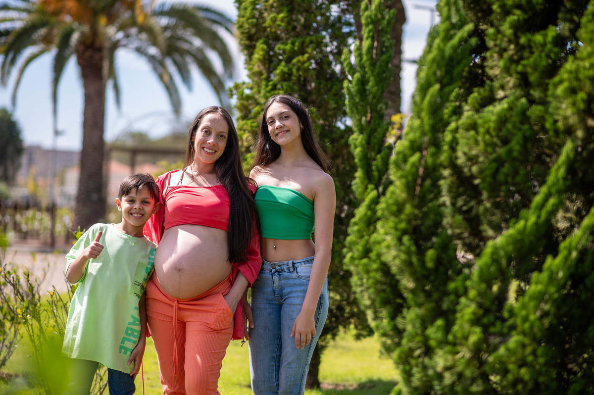 ensaio gestante externo