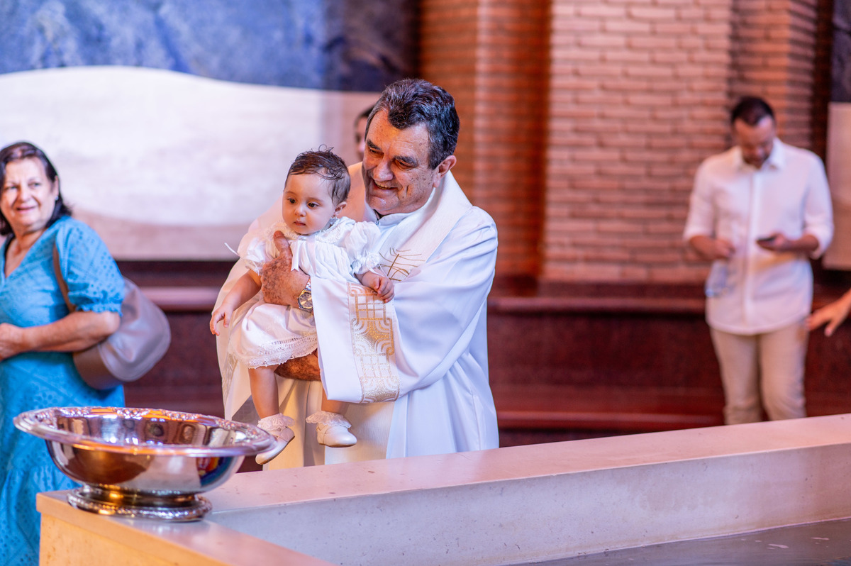 Batizado no santuário nossa senhora aparecida