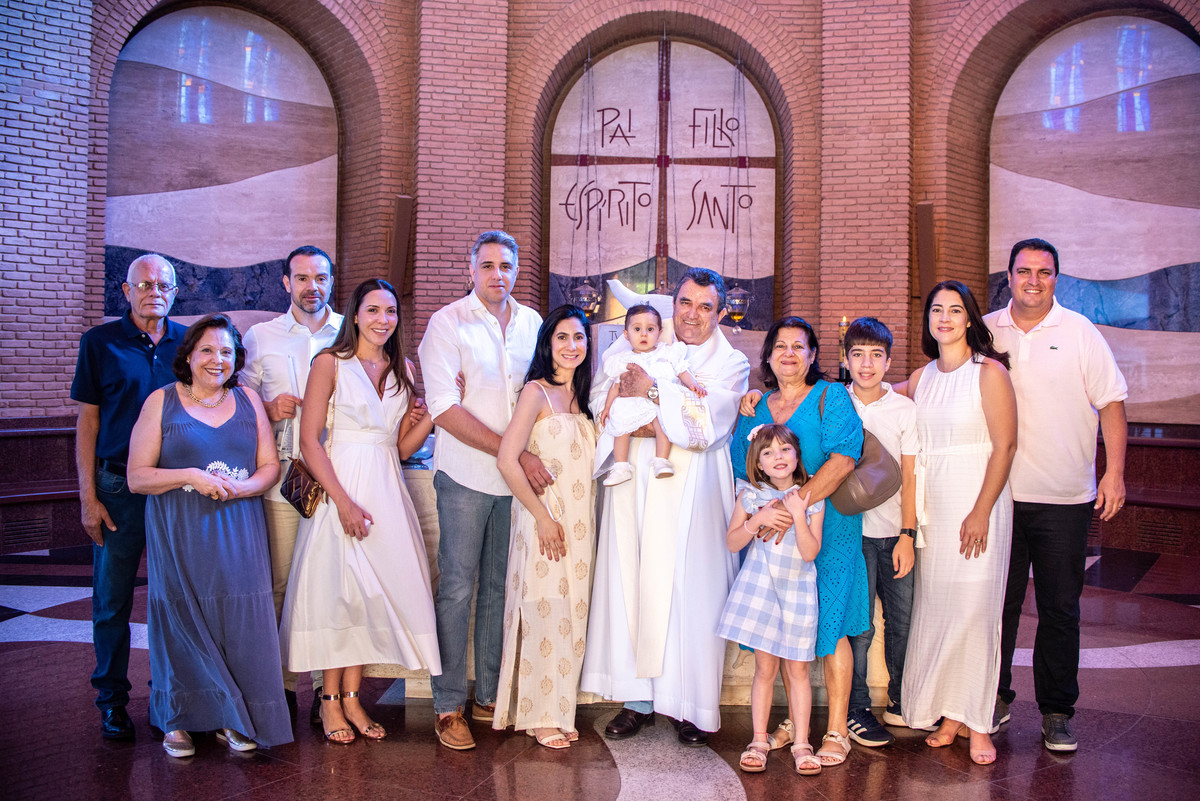 Batizado no santuário nossa senhora aparecida