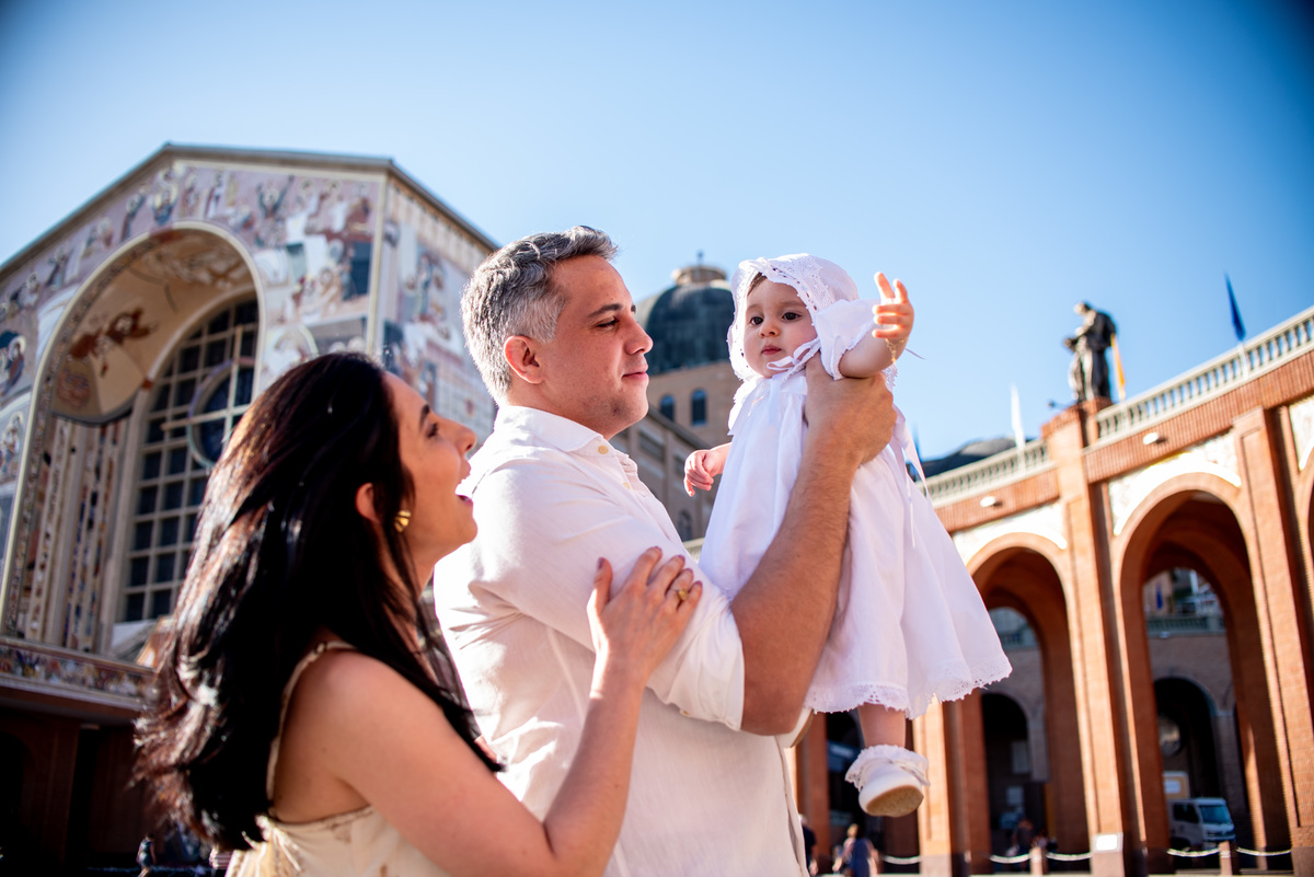 Batizado no santuário nossa senhora aparecida