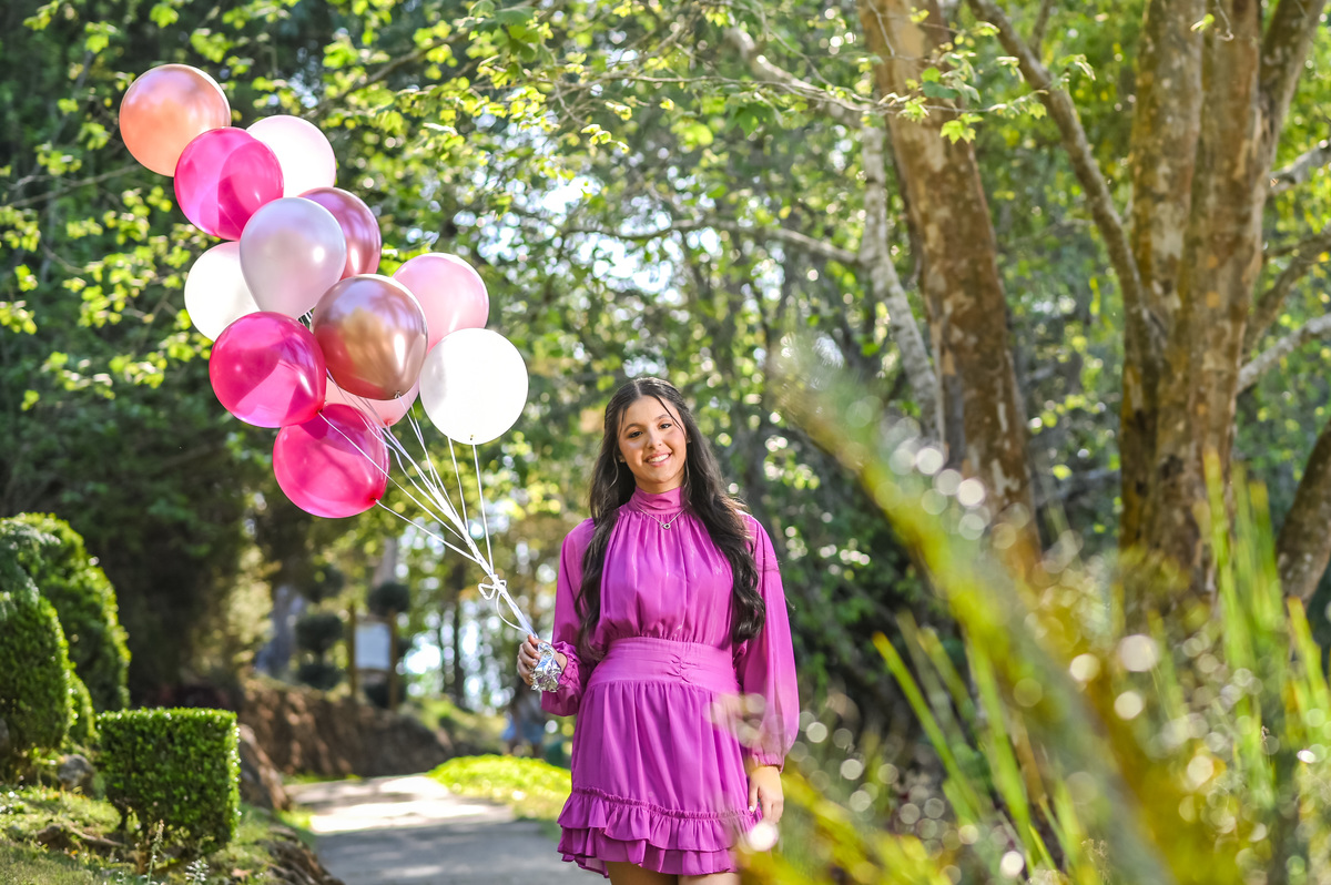 ensaio debutante ecco parque jardim dos pinhais