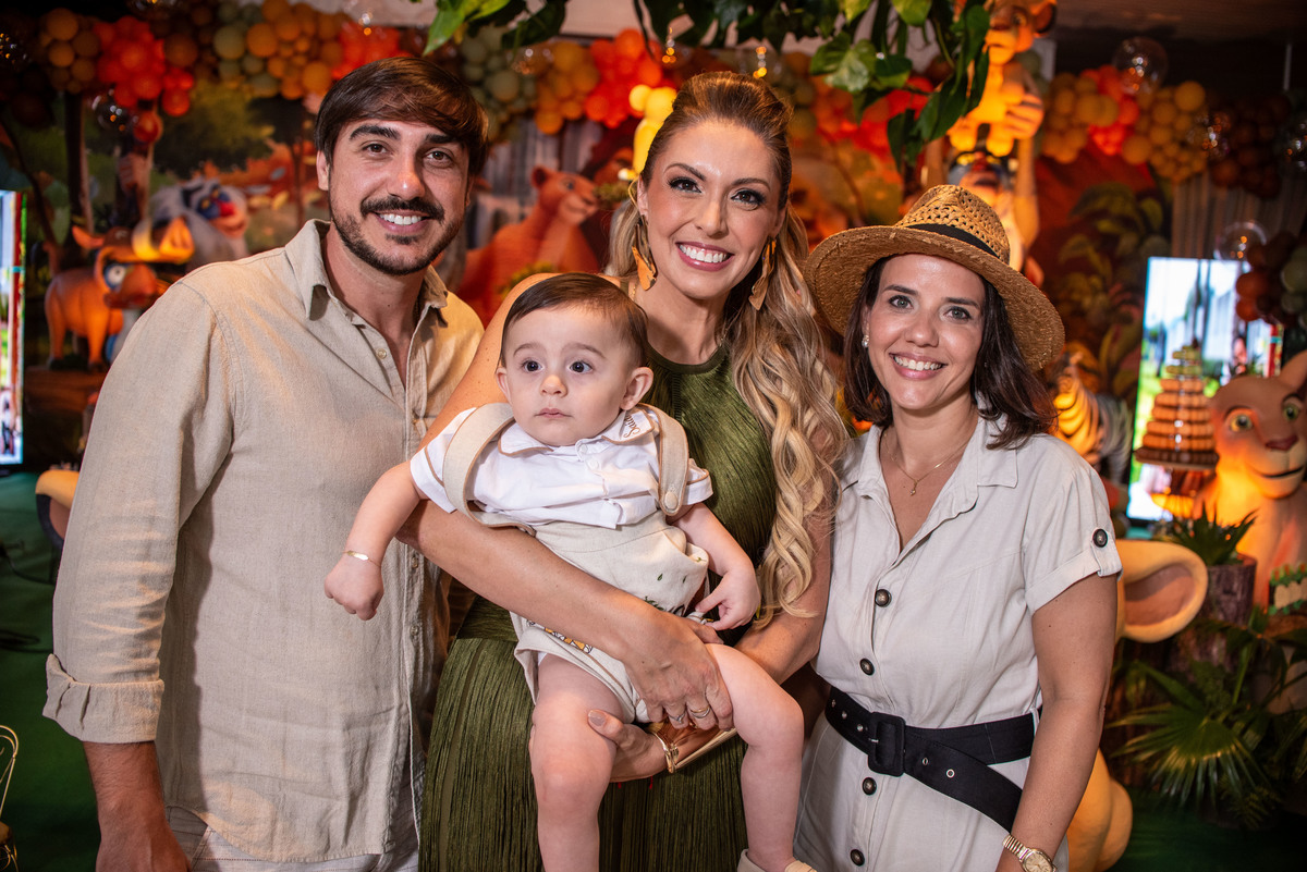 aniversário 1 ano rei leão