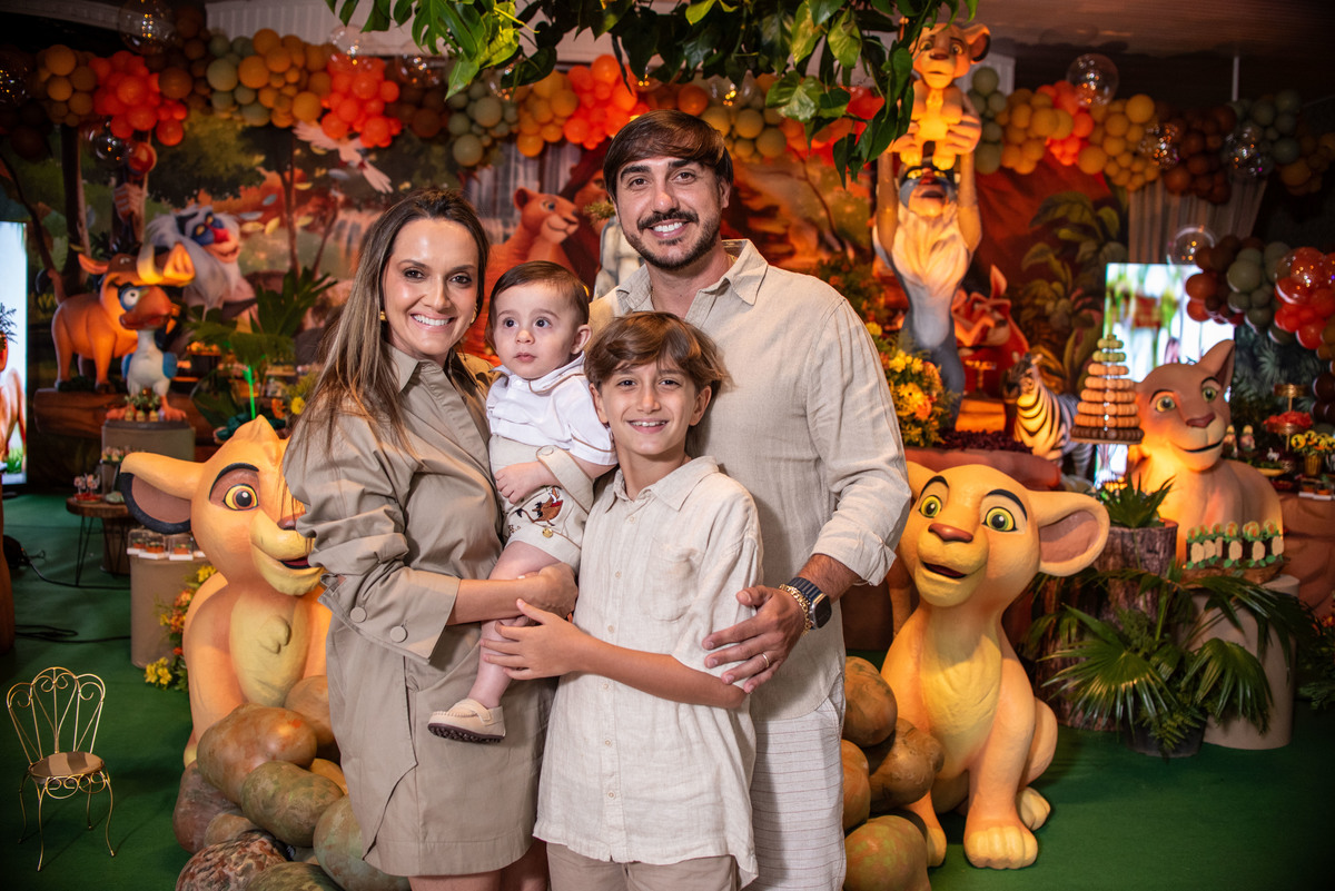 aniversário 1 ano rei leão