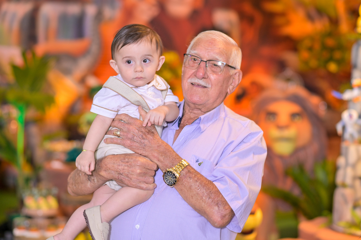 aniversário 1 ano rei leão