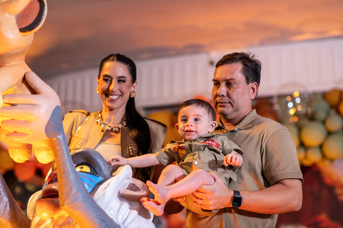 aniversário 1 ano rei leão