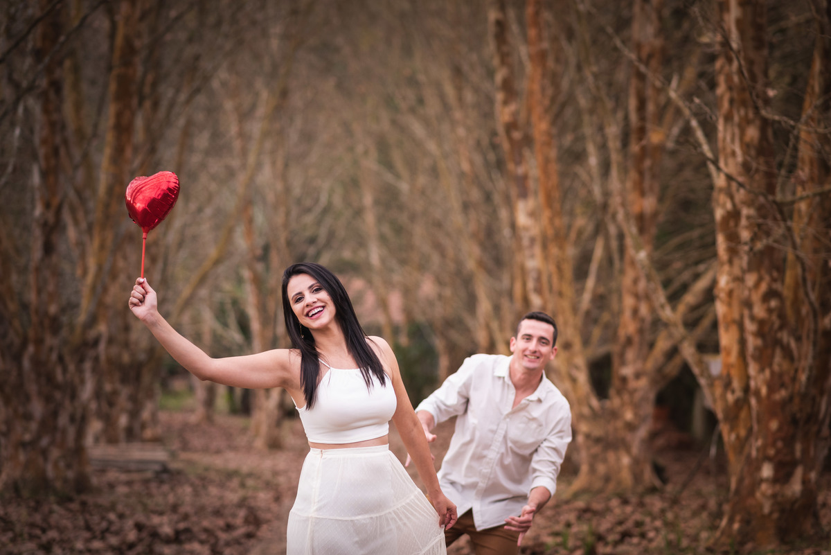 Noivos descontraidos