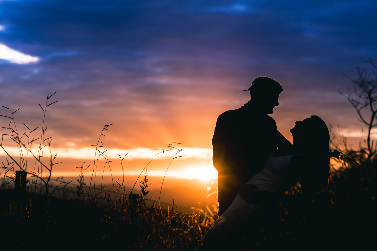 Rafaela e Willian por sol