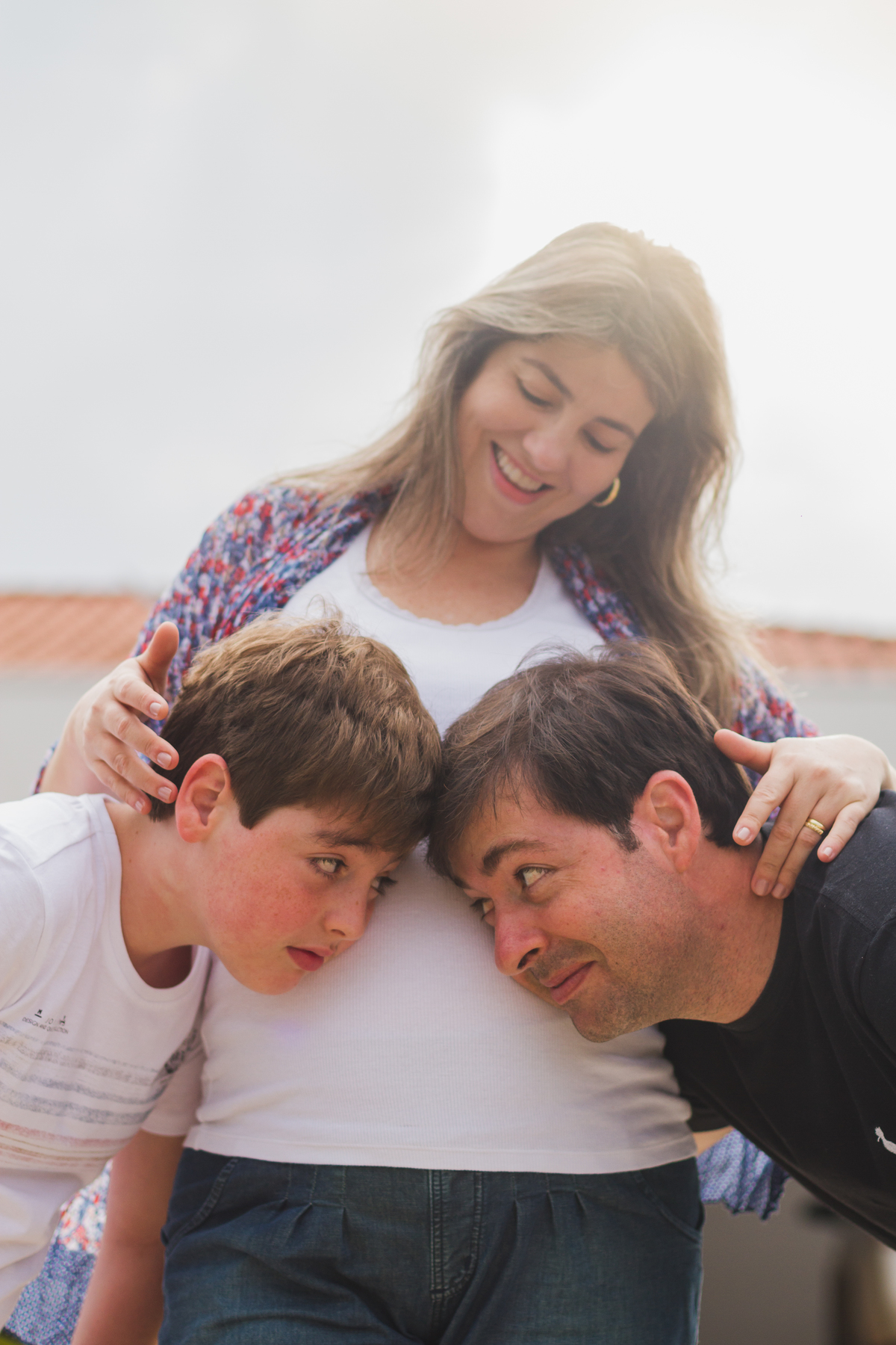 Família e espero do Heitor