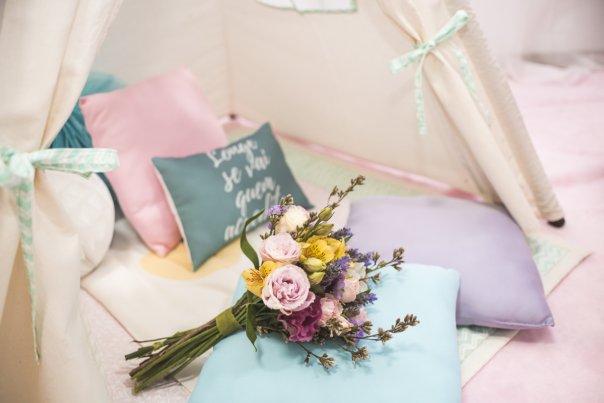 Delicadeza em cada detalhe da decoração