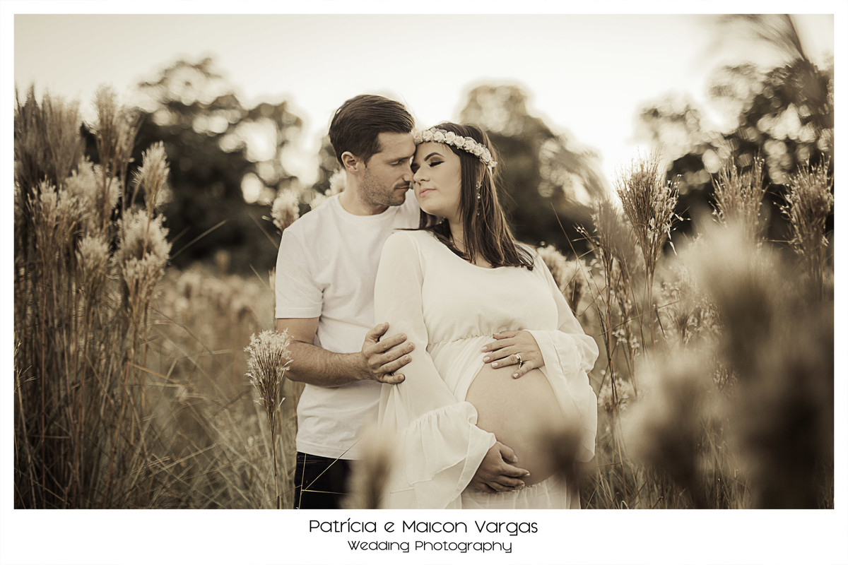 Casal fotografia gestante