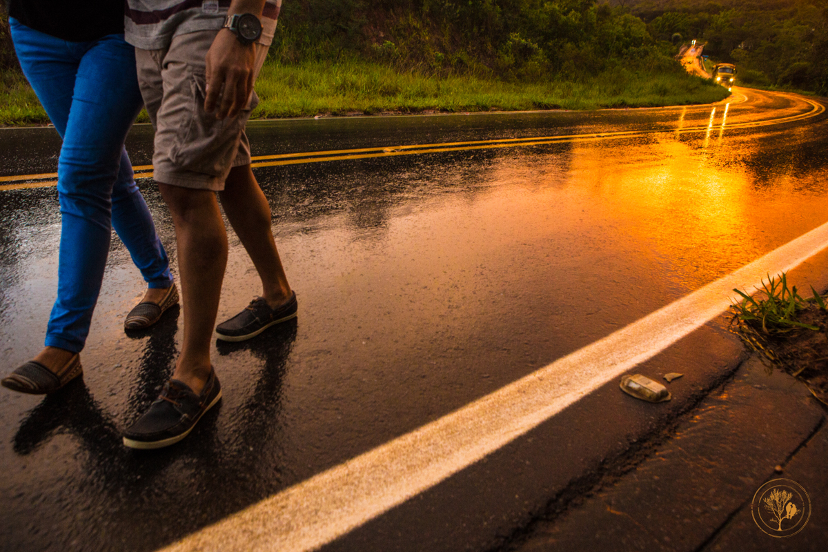 ensaio pre wedding, noivos na estrada, fotos neumanns