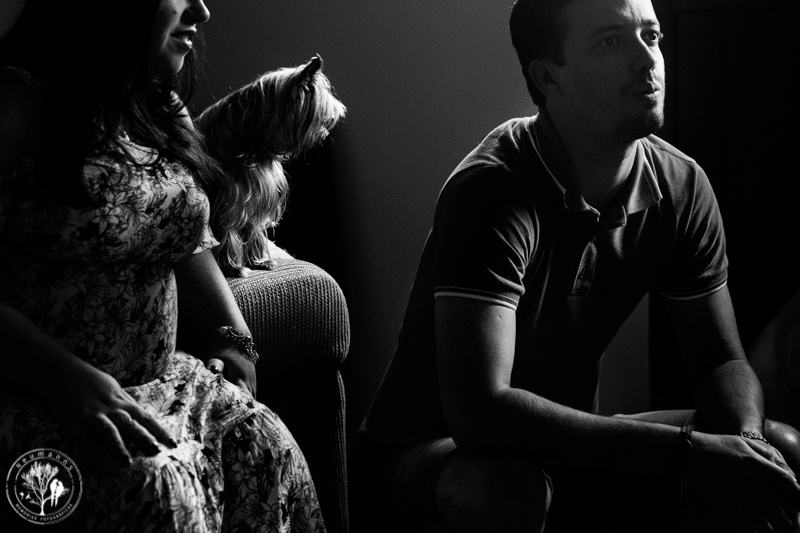 ensaio gestante com cachorro em petrópolis, foto Neumann's, fotografia de família