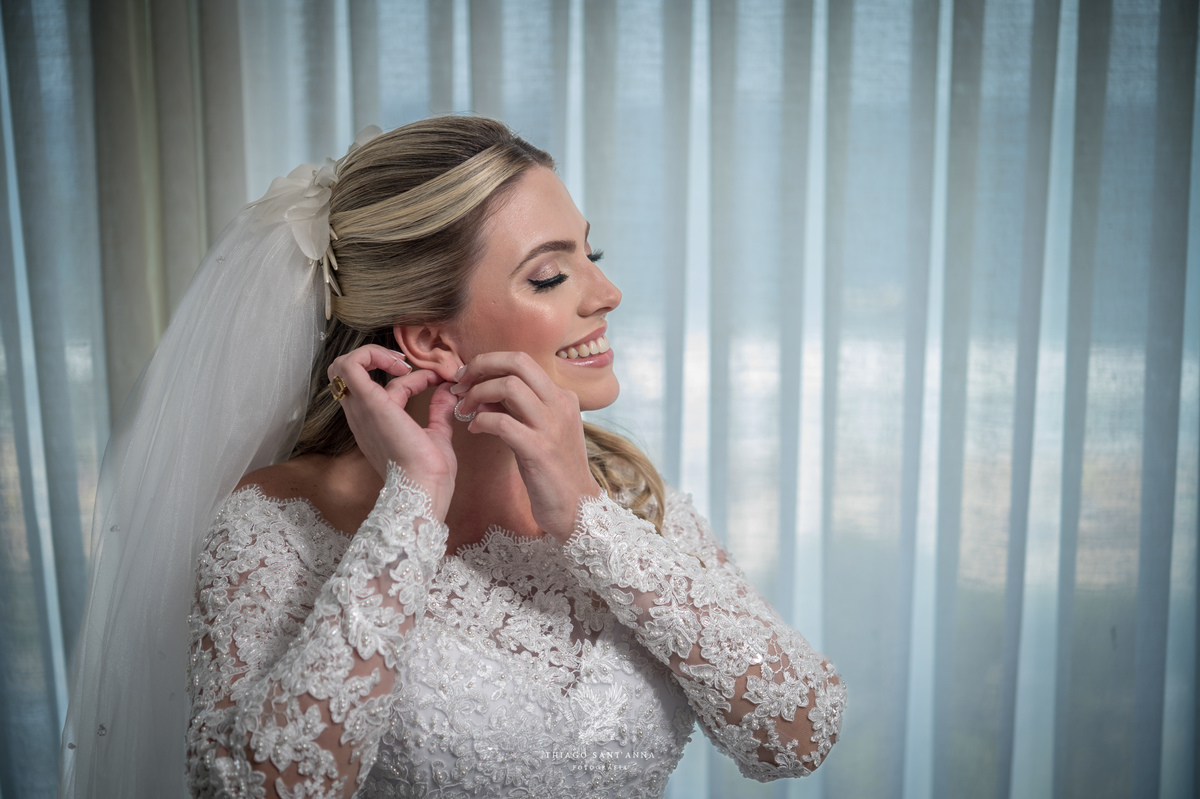 Making of da noiva brinco sorri