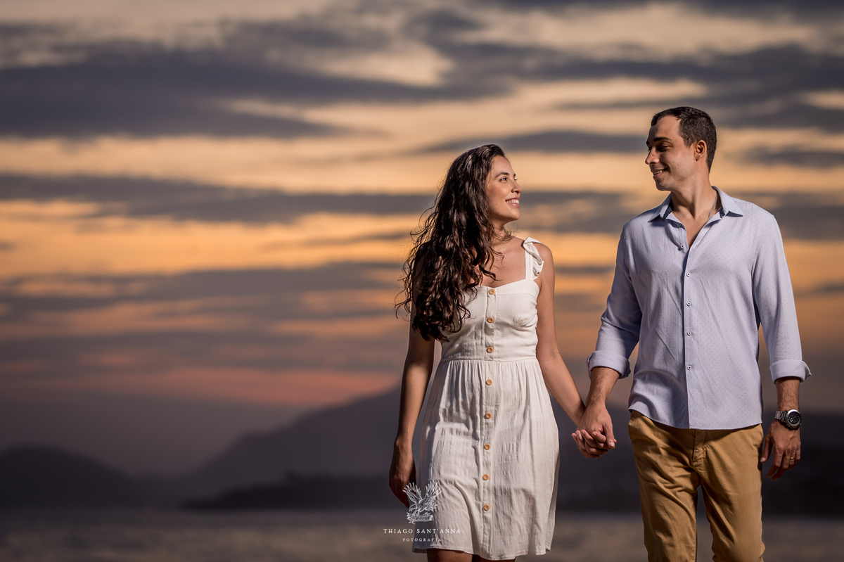 Ensaio pré wedding ambiente externo paisagem natural Camboinhas
