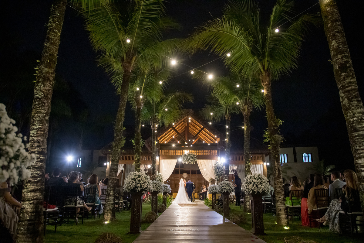 Área de cerimônia ambiente externo