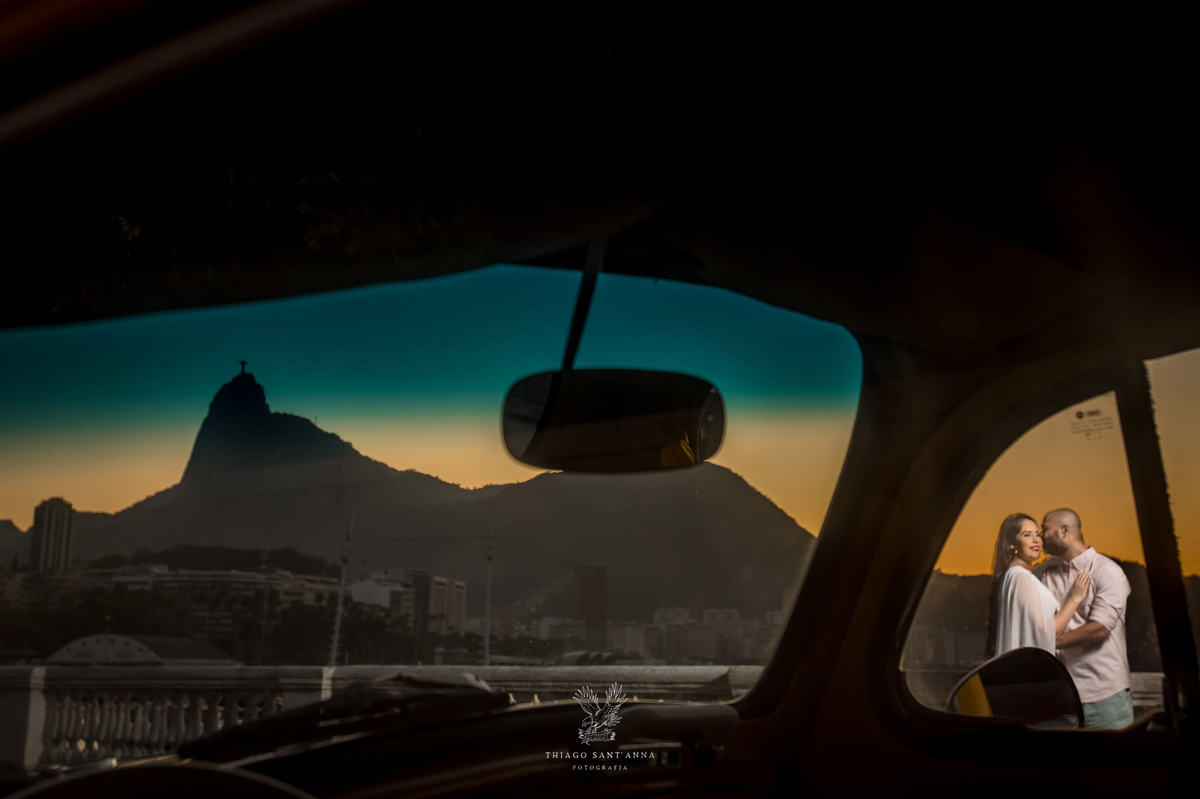 Ensaio pré wedding mureta da Urca por do sol