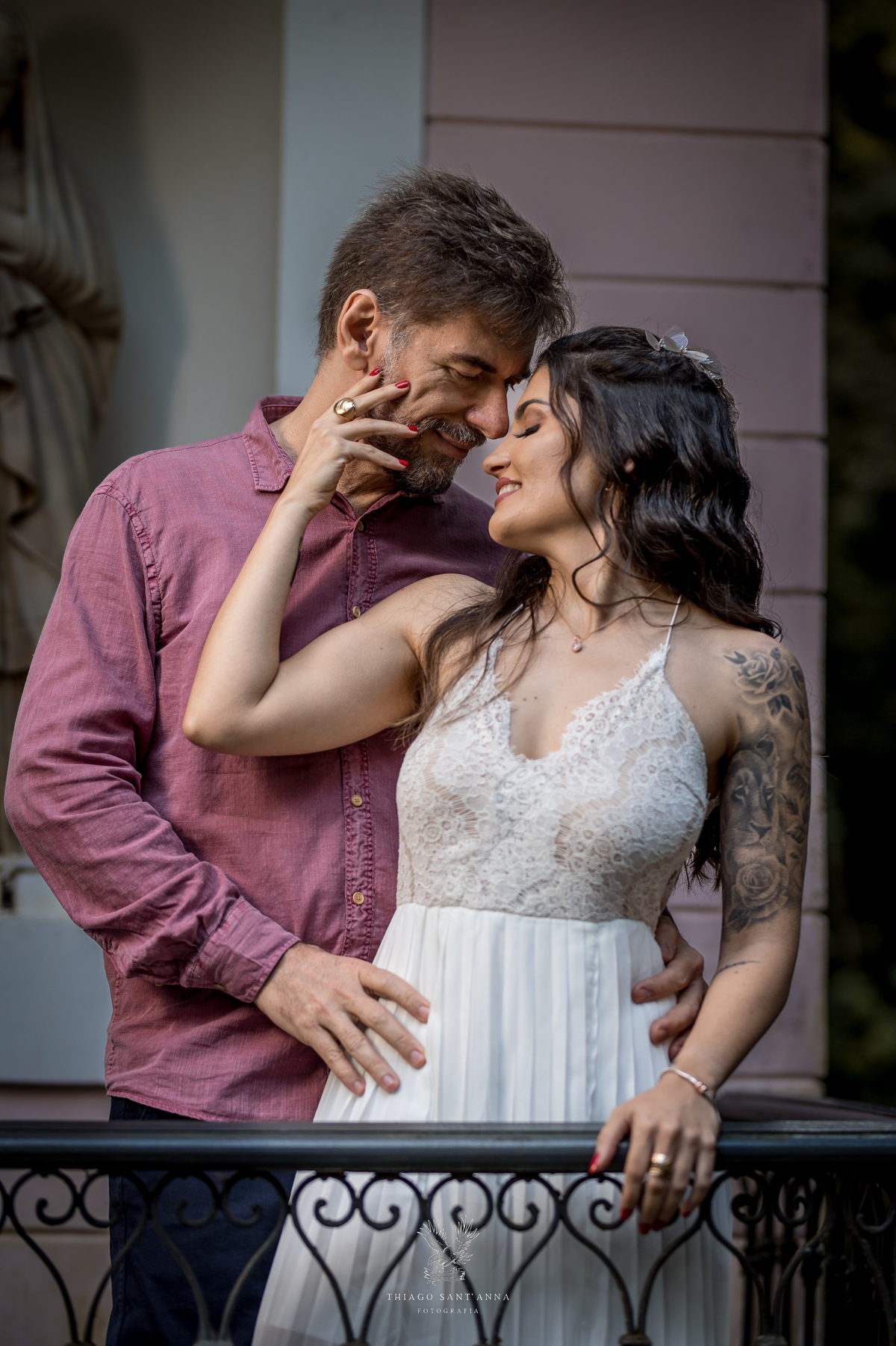 Ensaio pré wedding ambiente externo capela floresta da tijuca