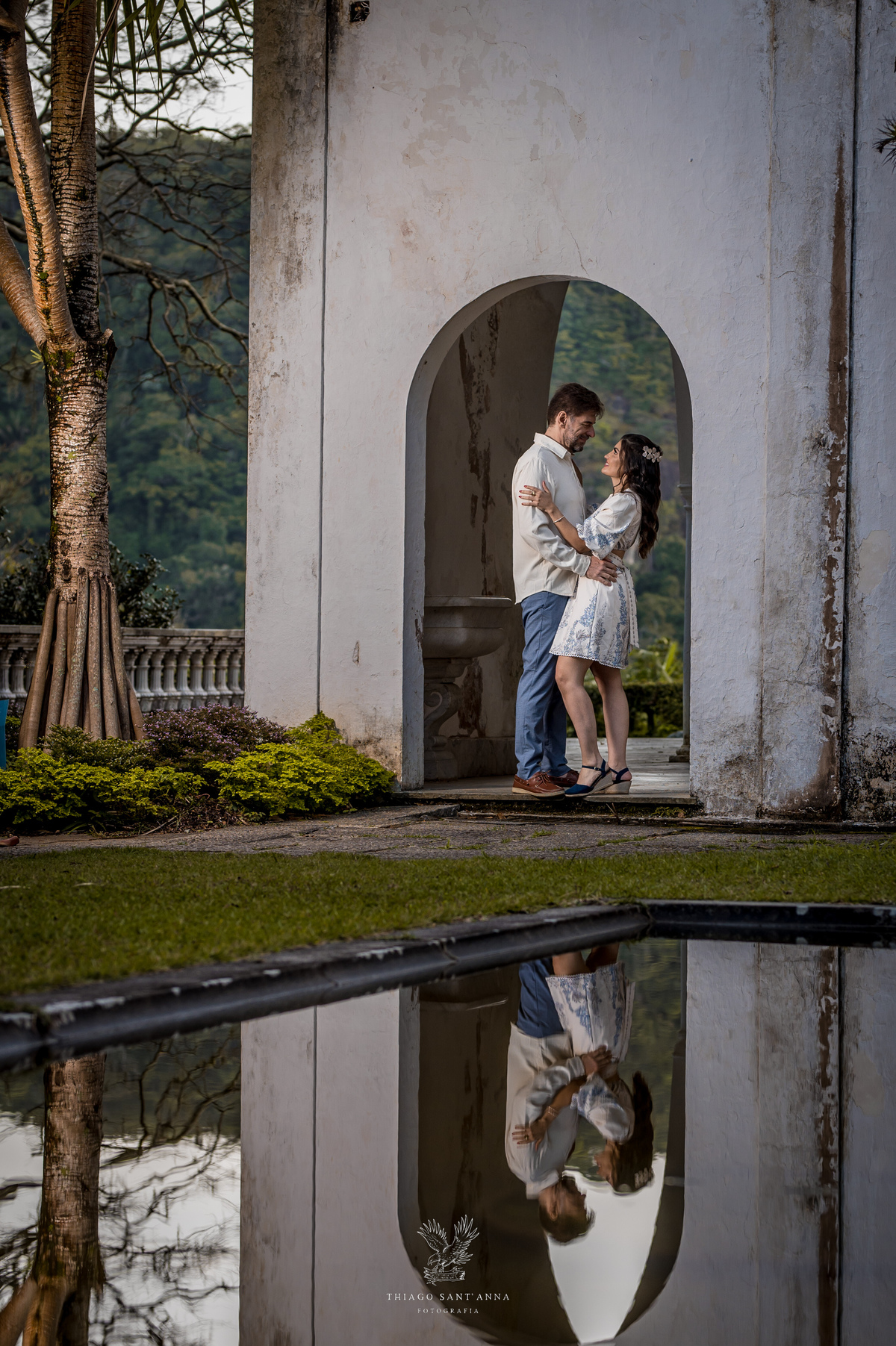 Ensaio pré wedding ambiente externo museu do açude
