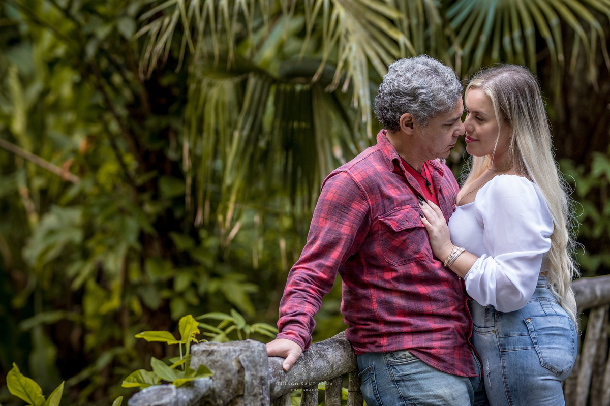 Ensaio pré wedding ambiente externo Parque Laje