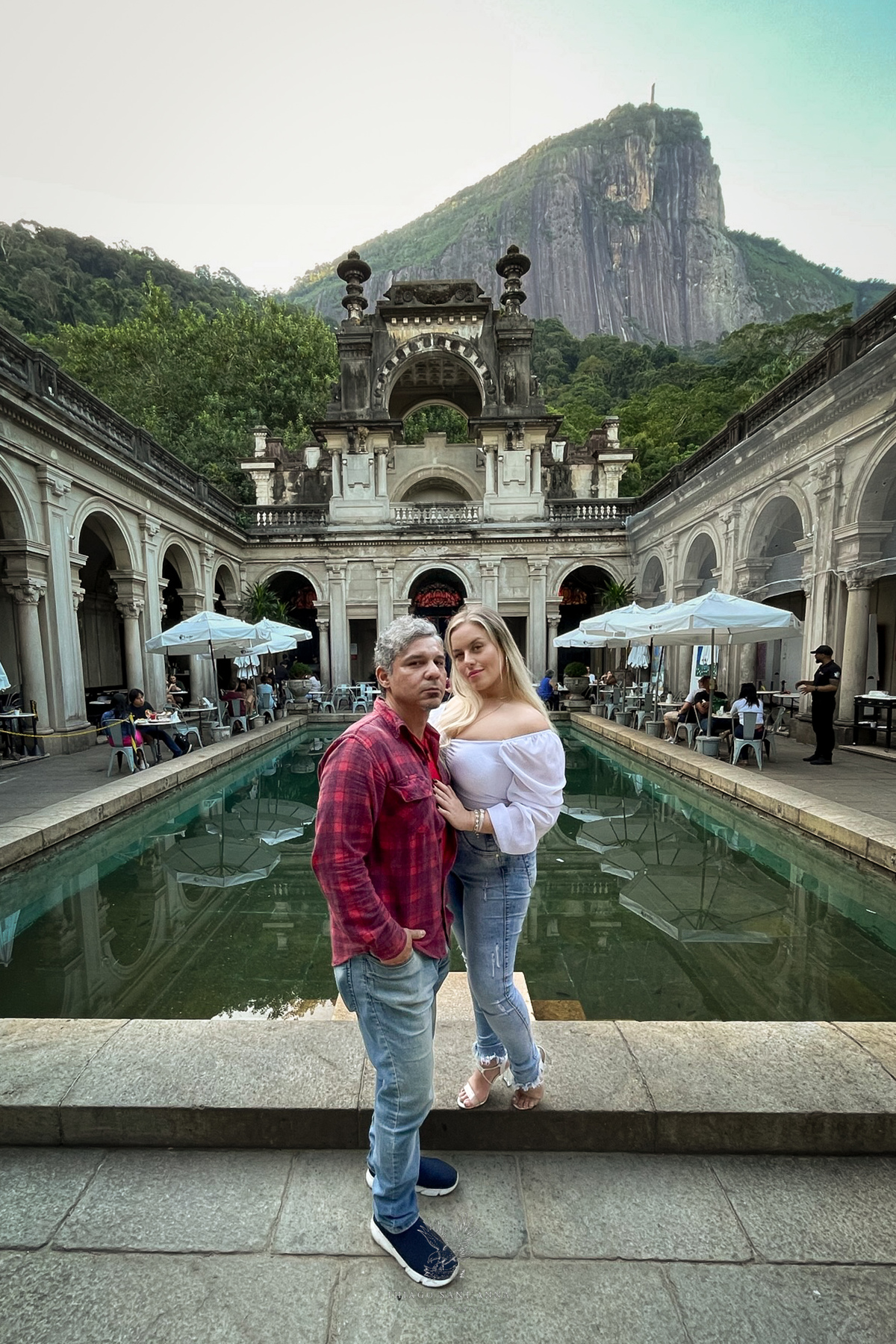 Ensaio pré wedding ambiente externo Parque Laje